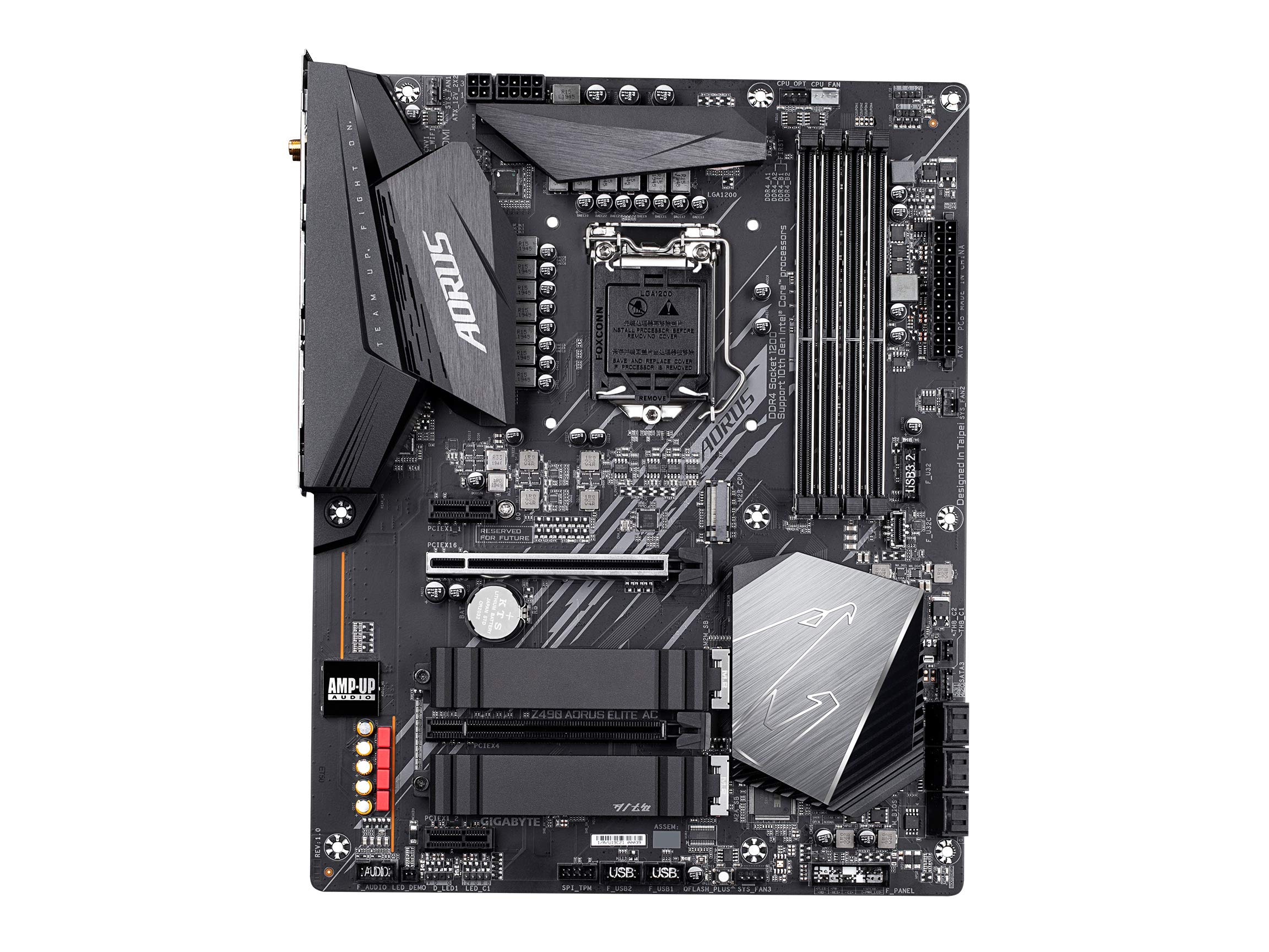 Amazon.com: GIGABYTE Z490 AORUS Elite AC-R (Intel LGA1200/Z490/ATX